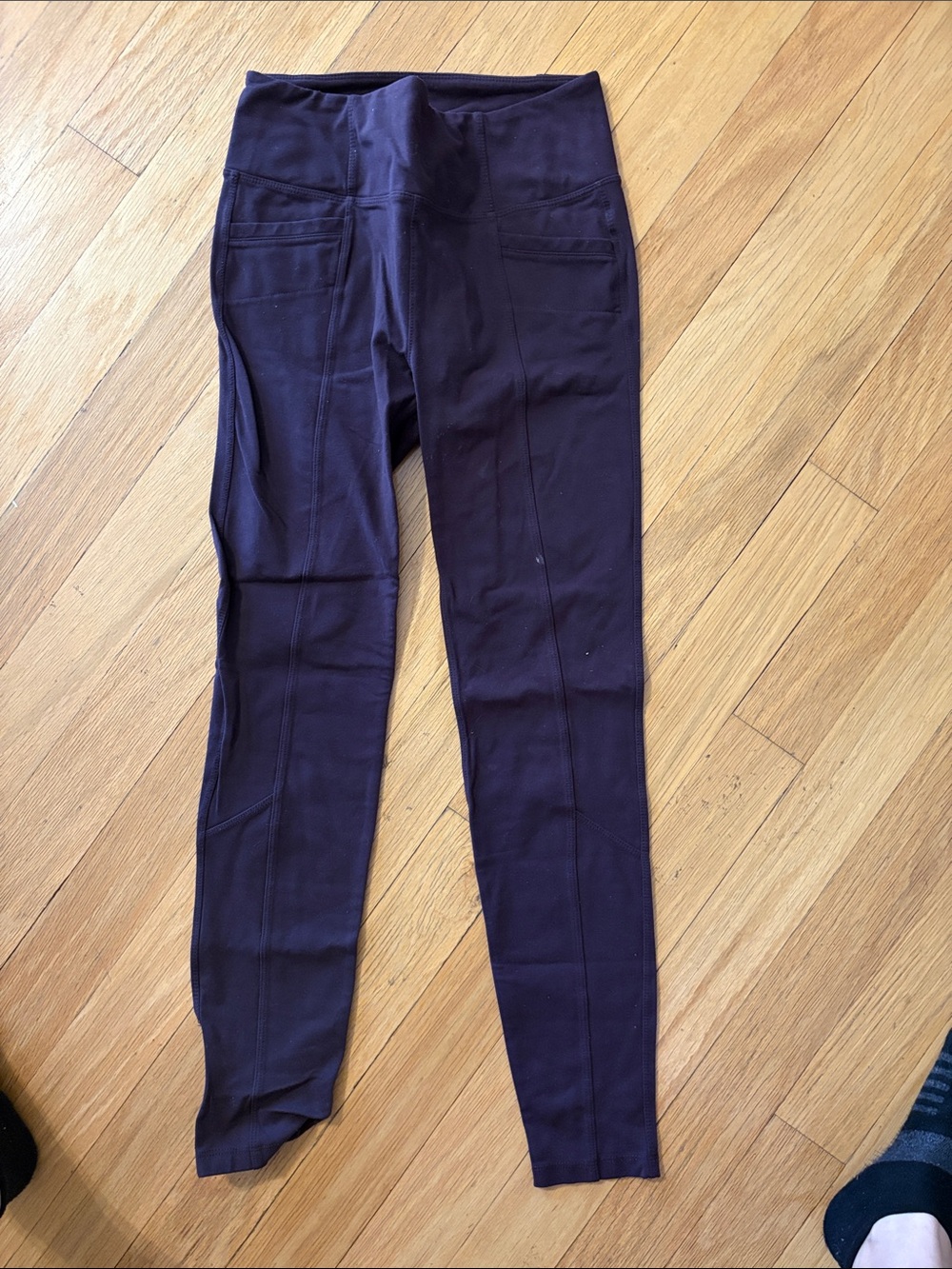 Athleta Purple High-Rise Leggings